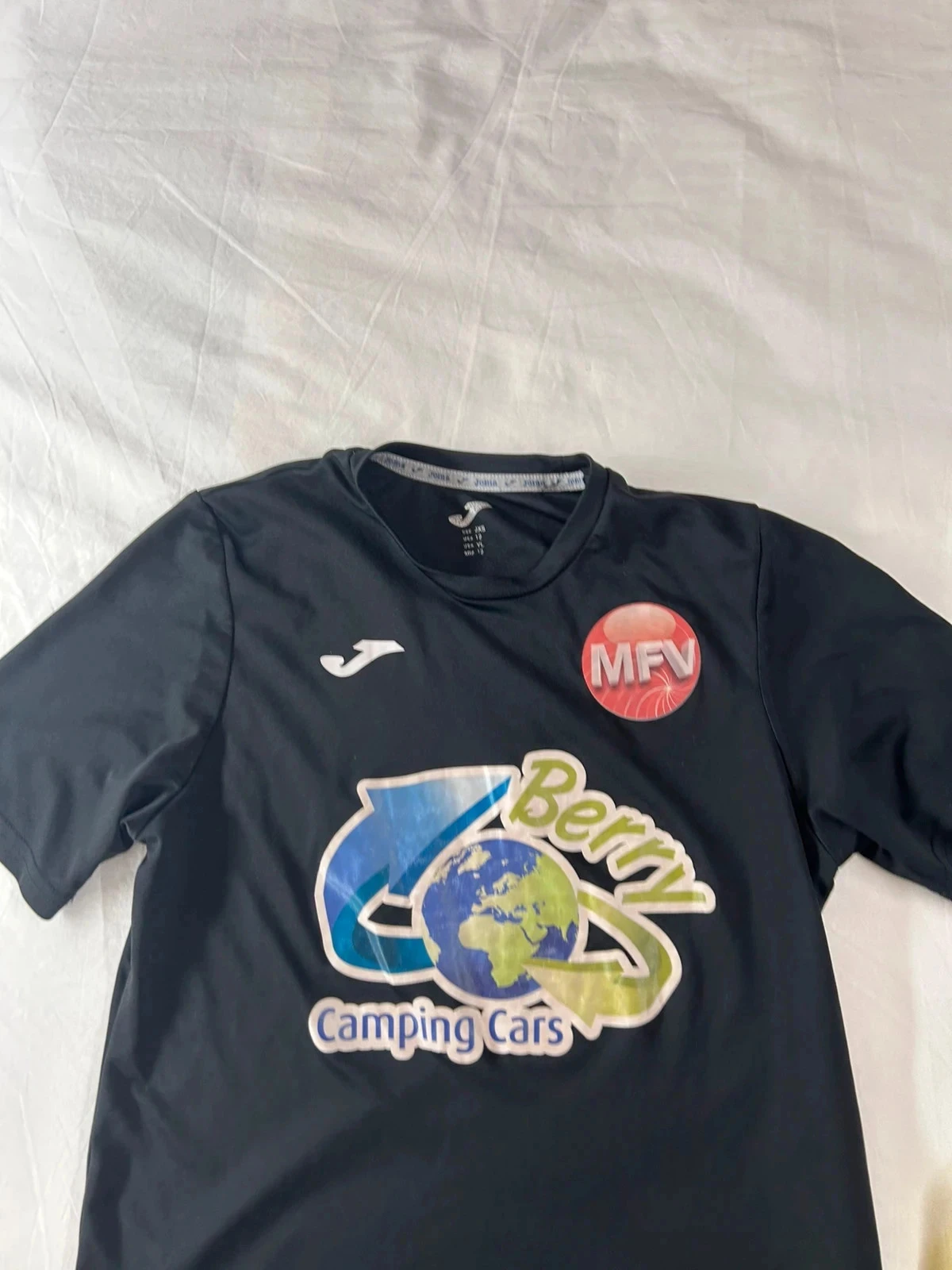 Black sports jersey t-shirt Joma – photo 4